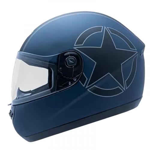 Capacete Peels Spike ARMY Azul Fosco Com Preto