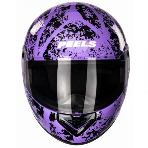 Capacete Peels Spike MOB Lilas Com Preto