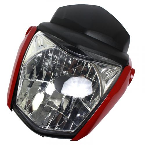 Kit Farol Fan 125 2014 / Fan 150 2014 A 2015 - Vermelho