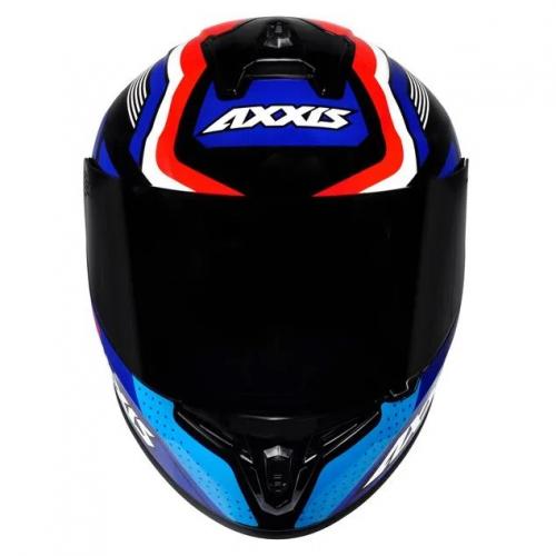 Capacete Axxis Draken COUGAR Preto com Azul