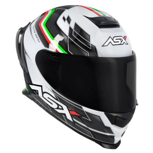 Capacete Asx EAGLE RACING ITALY - Branco