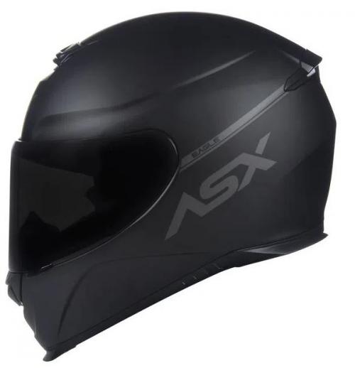 Capacete ASX EAGLE Preto Fosco