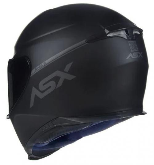 Capacete ASX EAGLE Preto Fosco