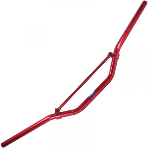 Guidão Pro Tork Aluminio Cross Baixo Vermelho Nxr 125 Nxr 150 Falcon - XRE 300 - CRF 230 - XTZ 125