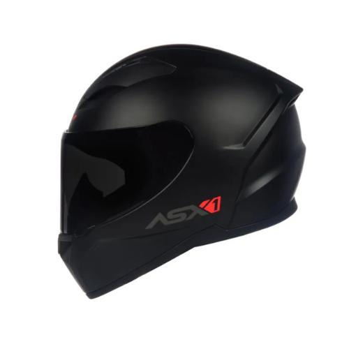 Capacete ASX City SOLID Preto Fosco com Grafite