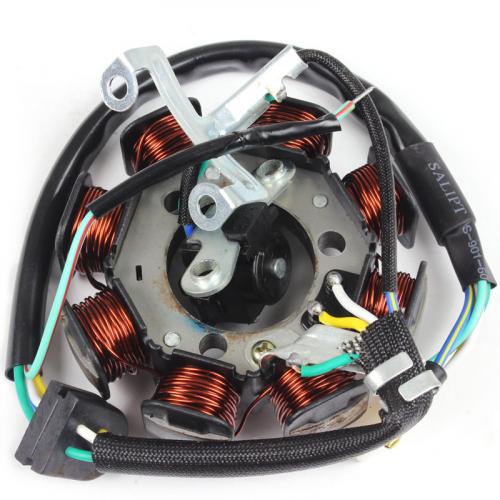 Estator de bobinas - Magnetron -  CG 125 Titan KS 2003 a 2004 - Fan 125 2004 a 2008