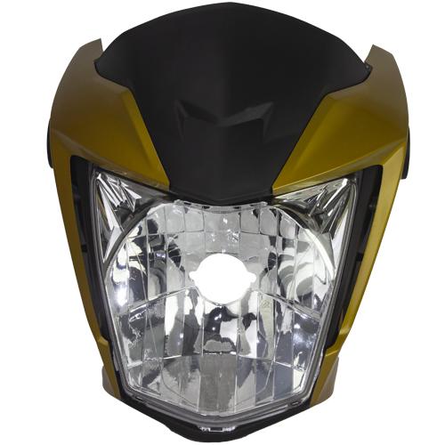 Frente Farol Titan 160 2022 2023 2024 Amarelo Dourado