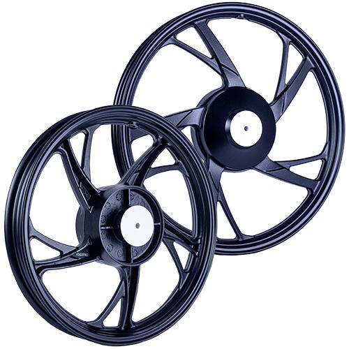 Roda Liga Leve 5 Ponta Preta BIZ 100 BIZ 110 2013 a 2024