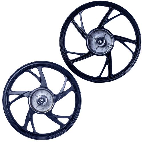 Roda Liga Leve 5 Ponta Preta BIZ 100 BIZ 110 2013 a 2024