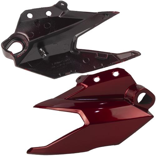 Carenagem Lateral Do Farol FAZER 250 2020 A 2021 Vermelho