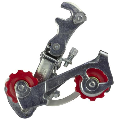 Cambio Traseiro Cromado ROC 6v Com Gangueira