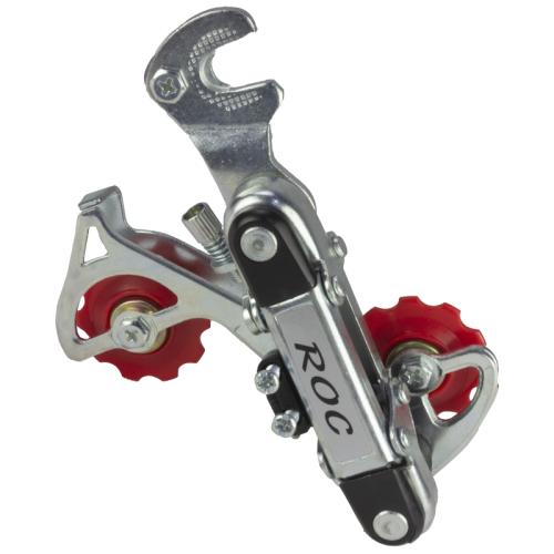 Cambio Traseiro Cromado ROC 6v Com Gangueira