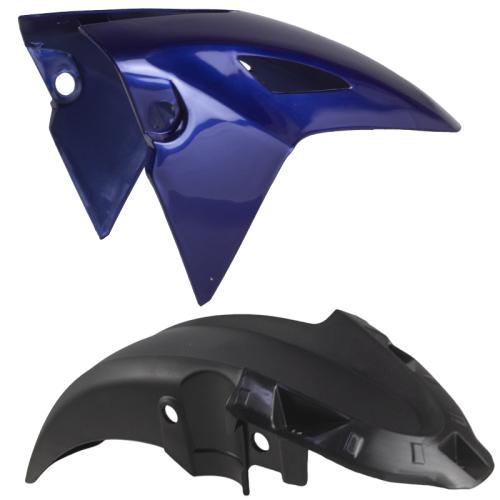 Paralama Dianteiro CG 160 Fan Titan 25-25 Adpatavel 2014 Ate 204 - Azul Caraiva