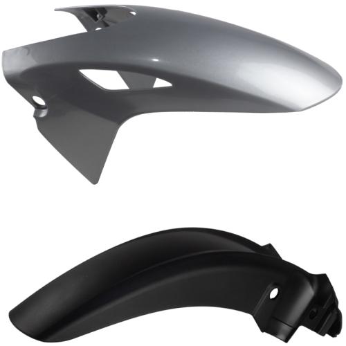 Paralama Dianteiro CG 160 Fan Titan 25-25 Adpatavel 2014 Ate 204 - Prata Force