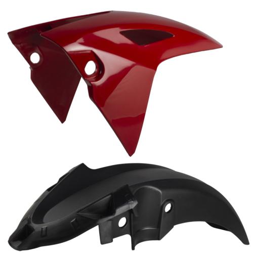 Paralama Dianteiro CG 160 Fan Titan 25-25 Adpatavel 2014 Ate 204 - Vermelho Maceio