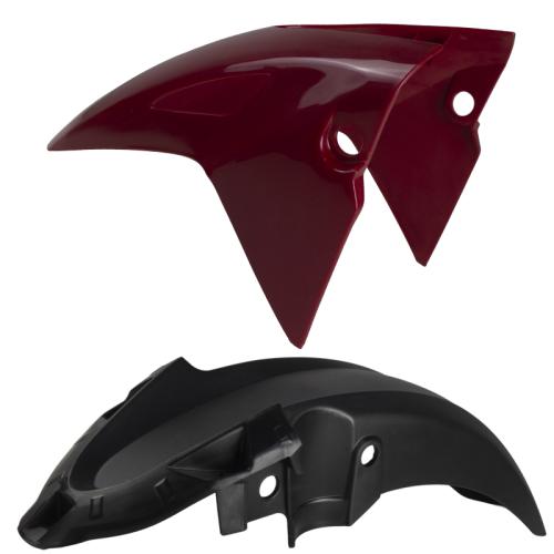 Paralama Dianteiro CG 160 Fan Titan 25-25 Adpatavel 2014 Ate 204 - Vermelho Pimenta