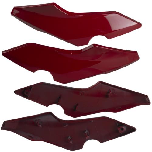 Carenagem Lateral Farol Titan Fan 160 2025 2026 Vermelho