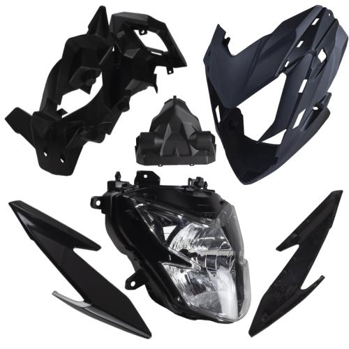 Farol CB 300F Twister Adptavel Titan Fan 160 2016 Ate 2024 Preto