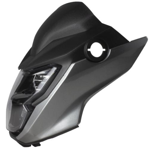 Farol De LED Titan 160 2025 2026 Prata Metalico
