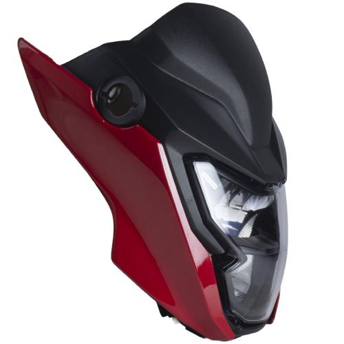 Farol CG 160 2025 2026 Adptavel Fan Titan 160 2016 Ate 2024 Vermelho