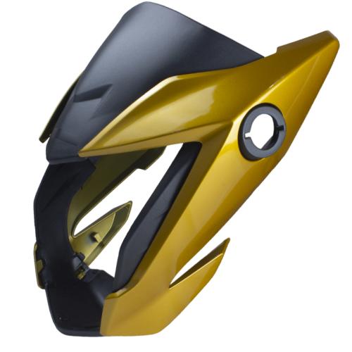 Kit Carenagem Farol Lateral Aranha CG 160 Fan Start 2022 Ate 2024 Dourada