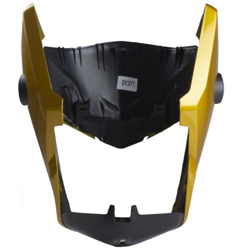 Kit Carenagem Farol Lateral Aranha CG 160 Fan Start 2022 Ate 2024 Dourada