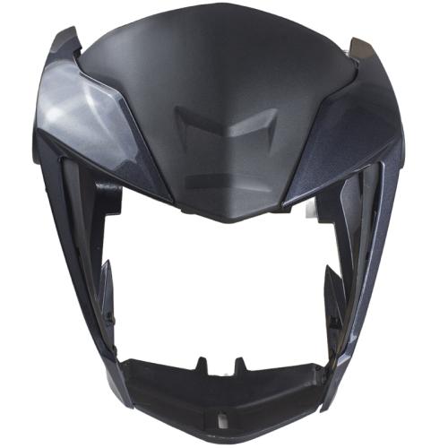 Kit Carenagem Farol Lateral Aranha CG 160 Titan 2022 Ate 2024 Cinza