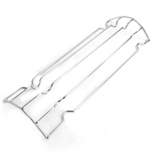 Protetor Do Escape Cromado Pro Tork para  CBX 250 Twister 2001 a 2008