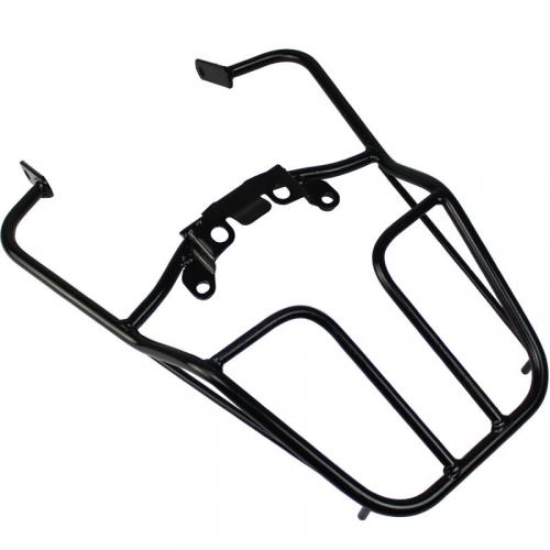 Bagageiro Reforçado para Bau Preto para  NXR 125 Bros 2003 a 2005 - NXR 150 Bros 2005 a 2008