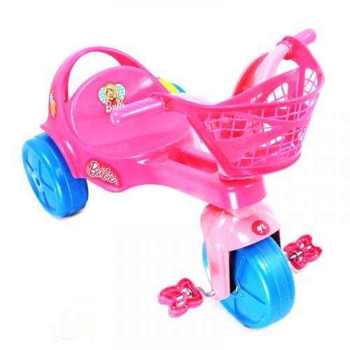 Triciclo Infantil Barbie Rosa