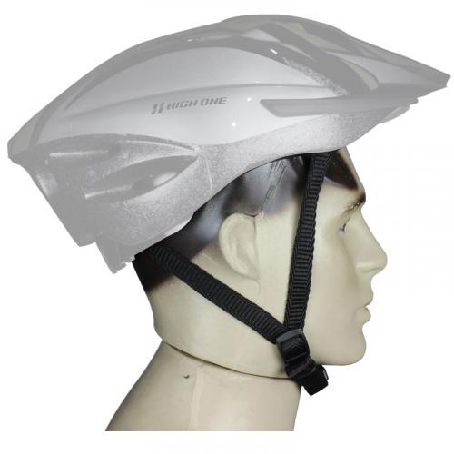 Capacete Ciclista Tamanho M 56-58 High One Azul Com Cinza