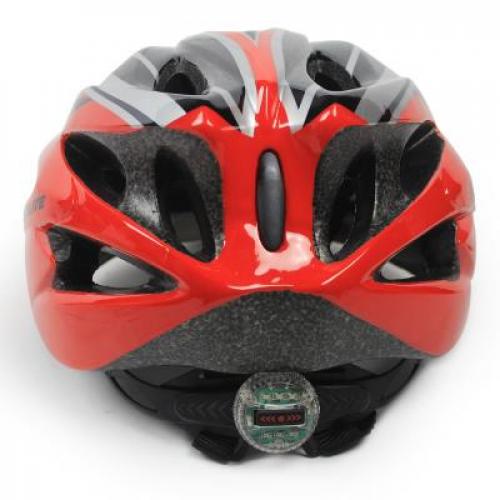 Capacete Ciclista High One Com Viseira Pisca Vermelho Tam G