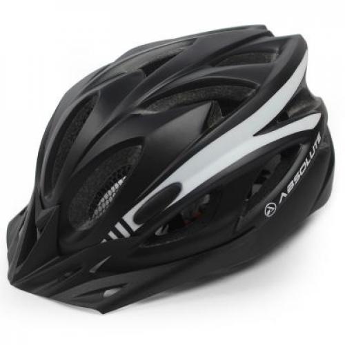 Capacete Ciclista High One WT012 Preto Branco Tam G