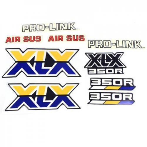 Kit Adesivo XLX 350 1990 Azul