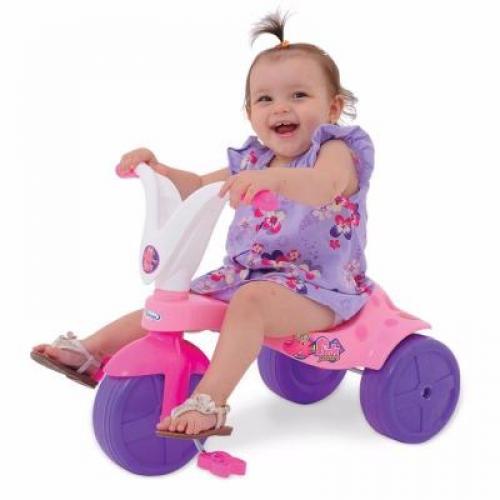 Triciclo Infantil Pantera - Rosa