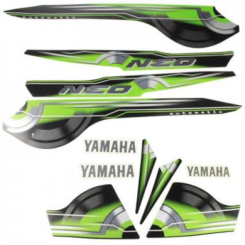 Kit Adesivo Yamaha Neo 115 2010 Preta