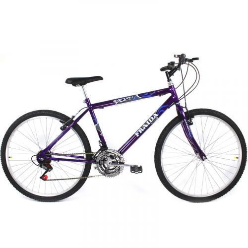 Bicicleta Masculina Aro 26 Mountain Bike - Cor Violeta