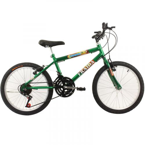 Bicicleta Masculina Aro 20 Mountain Bike - Verde