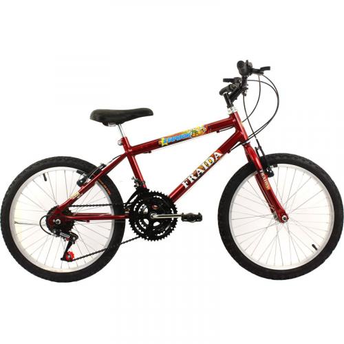 Bicicleta Masculina Aro 20 Mountain Bike - Vermelha