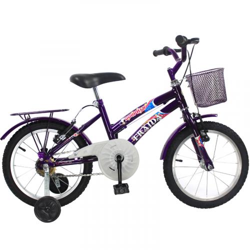 Bicicleta Aro 16 Feminina DOLPHIN - Violeta