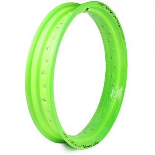 Aro Alumínio Super Motard 18 X 3.00 Viper XRE 300 Tornado 250 Lander 250 Tenere 250 - Verde Neon