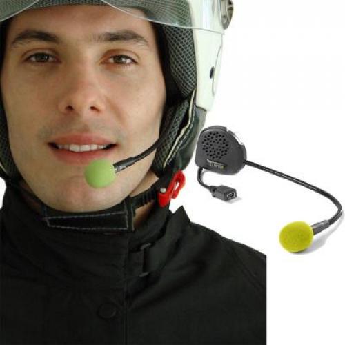 Intercomunicador Para Capacete D1 VA Twiins Gps Bluetooth Telefone