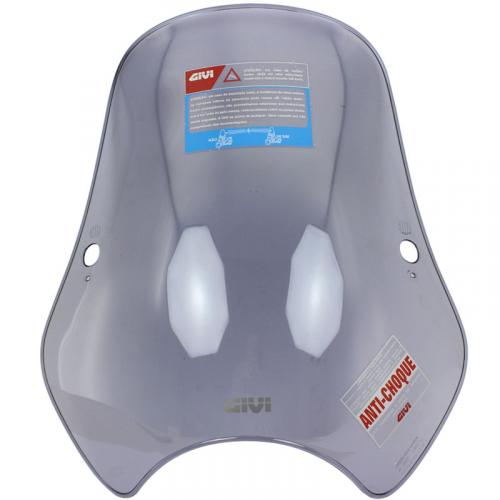 Bolha para-brisa Givi para  CG 125 Titan KS 2000 a 2004 - CG 150 KS 2004 a 2008 - CG 125 Fan KS 2009 a 2013 - CG 150 Fan ESDI 2010 a 2013 - CBX 200 Strada 1993 a 2003 - CBX 250 Twister 2001 a 2008 - YS 250 FAZER 2005 a 2008 - Suzuki BANDIT 1200 2005