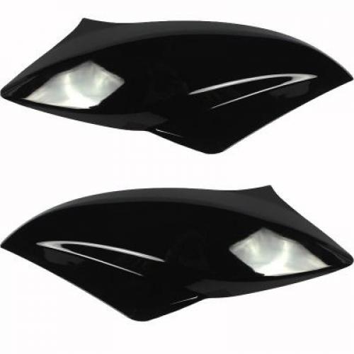 Carenagem Lateral Do Farol Sportive  Titan 150 Ex 2011 A 2013 - Cor Preto