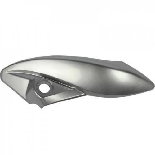 Carenagem Lateral Do Farol Sportive Honda Cb 300 R 2009 A 2010 - Cor Prata Metalico