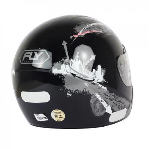 Capacete Fly F8 City - Preto