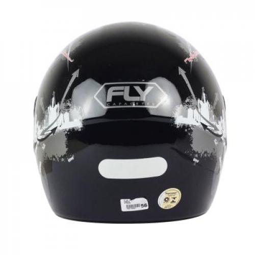 Capacete Fly F8 City - Preto
