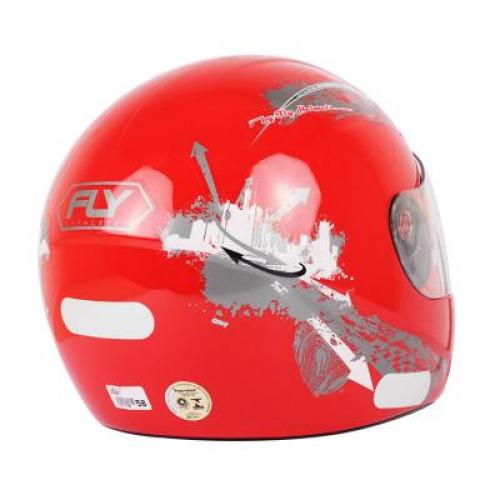Capacete Fly F8 City - Vermelho
