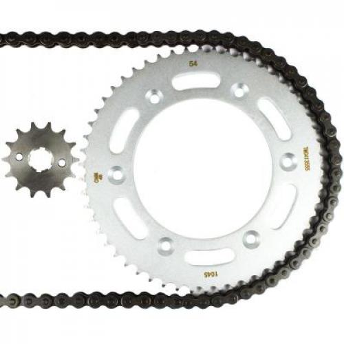 Kit Transmissão Relação Cofap  NXR 125 Bros KS ES 2003 a 2005 54x17