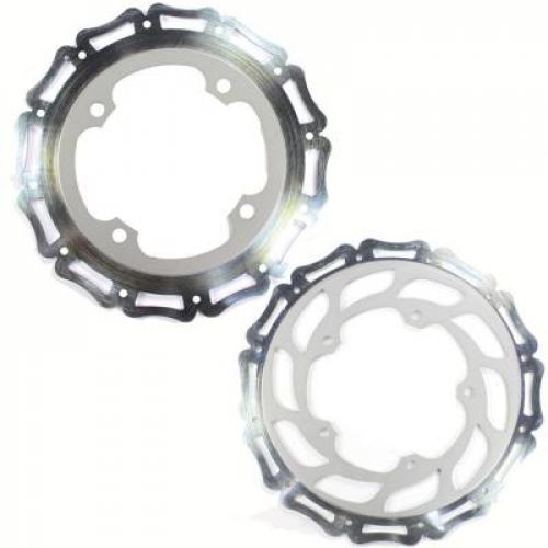Kit Discão 330 mm Trevo Dianteiro E Traseiro  CB 300 R 2010 a 2015